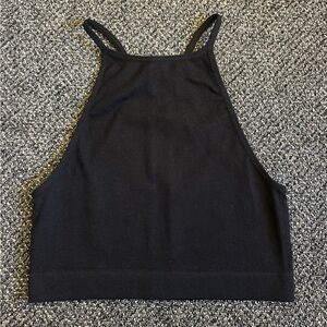 Bozzolo Black Women's Crop Top